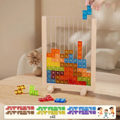 マジックテトリス™★【冬の家族時間を変える、3D知育パズル】